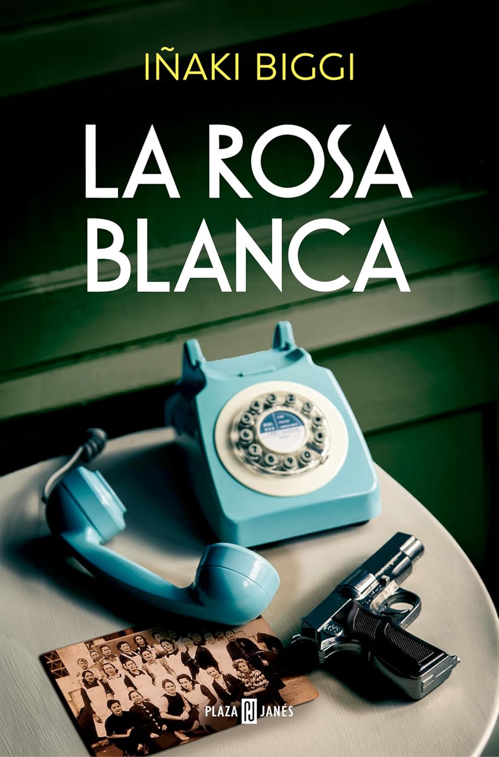 Portada de "La rosa blanca", de Iñaki Biggi