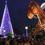 Kalejira de Olentzero por Bilbao. AYUNTAMIENTO DE BILBAO