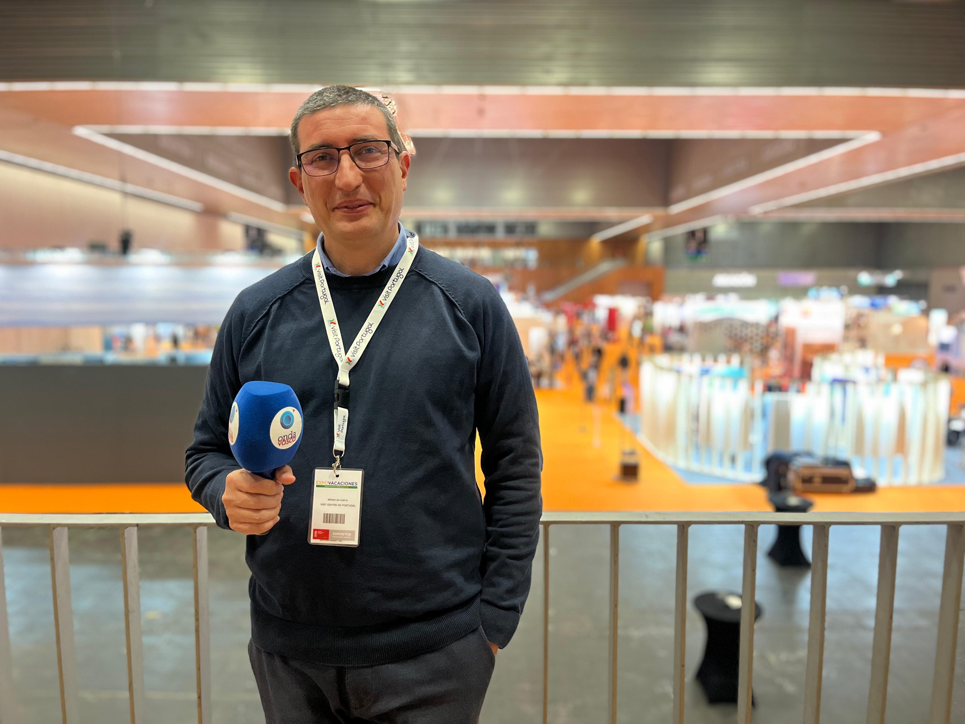 El técnico de turismo de la región Centro de Portugal, Sergio Dacosta