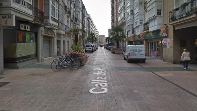 Vista actual de la calle Postas de Gasteiz. Foto: Google