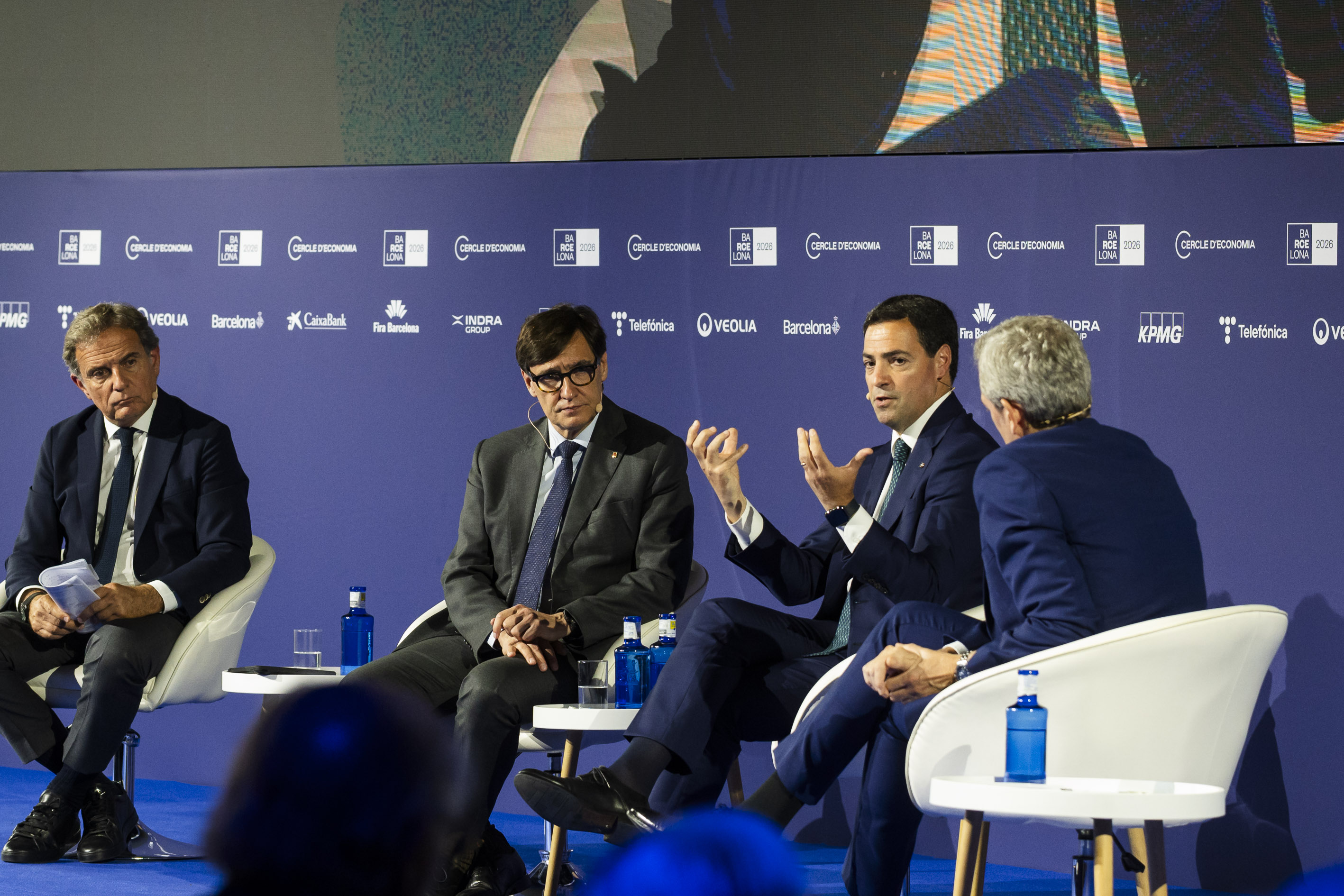 Participación del lehendakari, Imanol Pradales, en la sesión 'España, territorio y liderazgo: La visión de los presidentes autonómicos'/ IREKIA