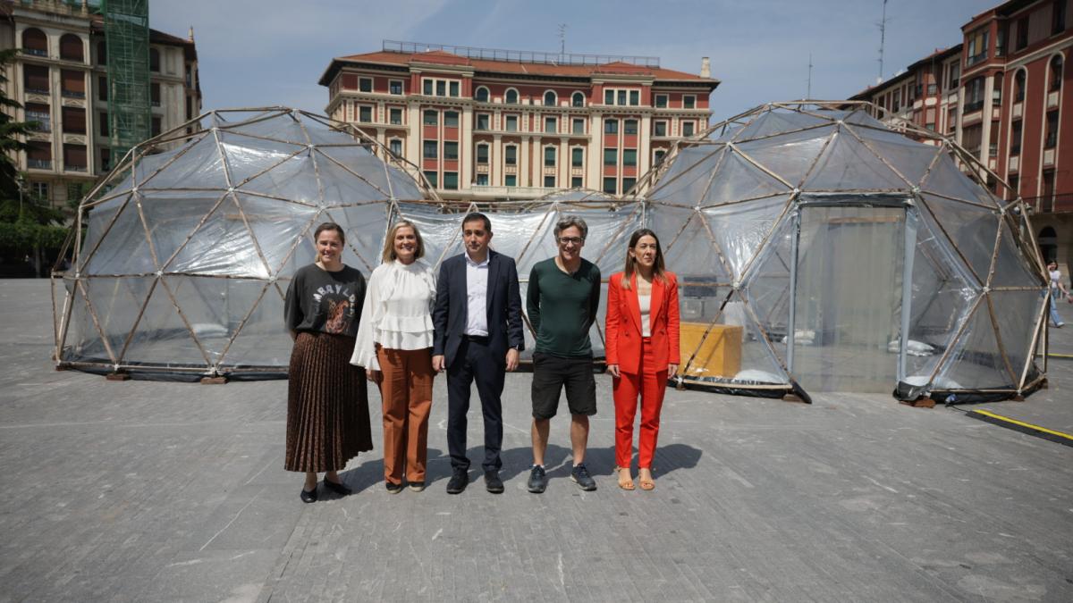 Presentación de Barakaldo Pollution Pods de BBK. BBK