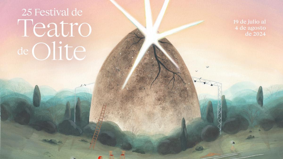 Cartel del Festival de Teatro de Olite 2024