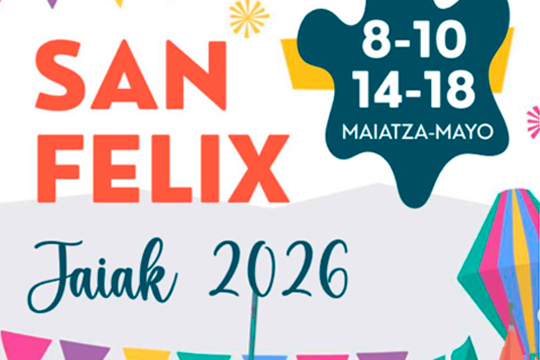 Este fin de semana empiezan las fiestas de San Félix de Ortuella