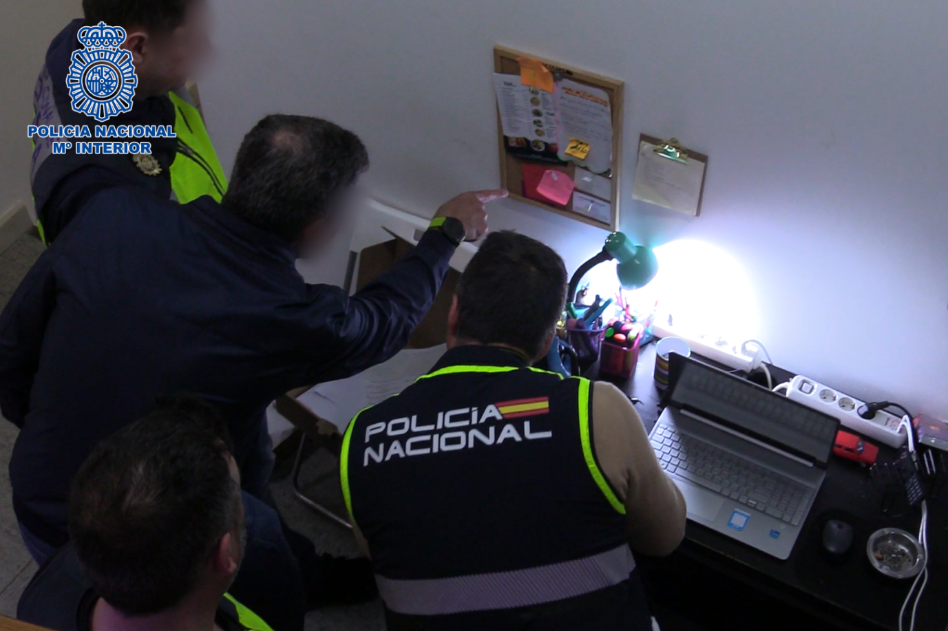 Operación contra la explotación sexual en Gasteiz. Foto: Policía Nacional Operación contra la explotación sexual en Gasteiz. Foto: Policía Nacional