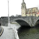 El suceso ha ocurrido a la altura del puente de San Antón | Pablo Viñas, Deia