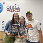 María Daniela Porras, Ewa Murillo y Luis Ragua