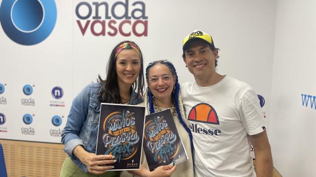 María Daniela Porras, Ewa Murillo y Luis Ragua
