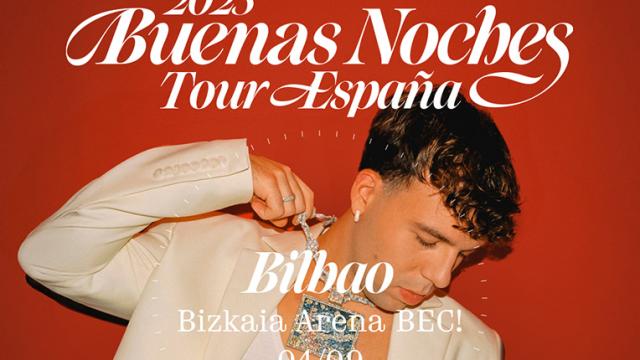El cantante llevará su nuevo espectáculo al escenario del Bizkaia Arena, ubicado en el BEC de Barakaldo