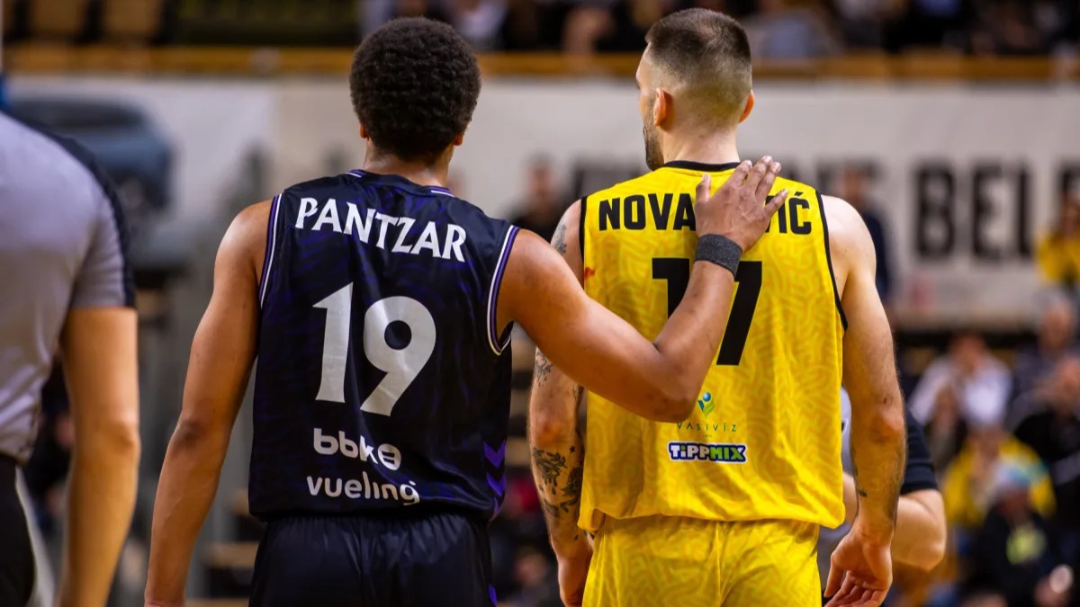 Melwin Pantzar puede repetir esta noche el pase a una final europea como jugador de Bilbao Basket. / FIBA EUROPE CUP