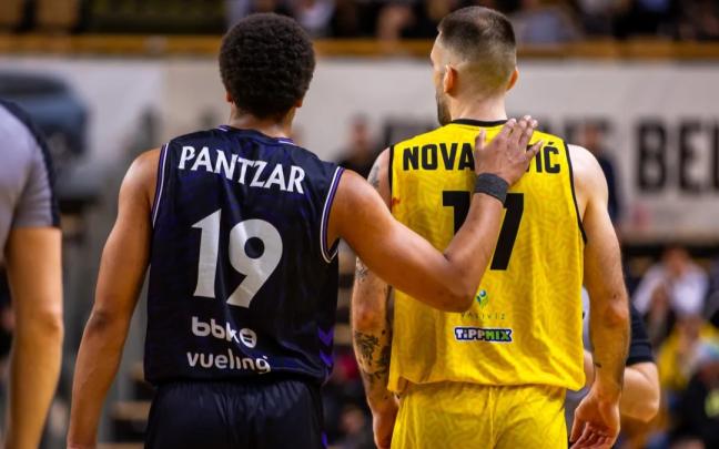 Melwin Pantzar puede repetir esta noche el pase a una final europea como jugador de Bilbao Basket. / FIBA EUROPE CUP