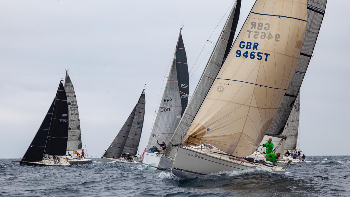 Viento del noroeste de más de 20 nudos en algunos momentos de las pruebas. Foto: RCMA-RSC