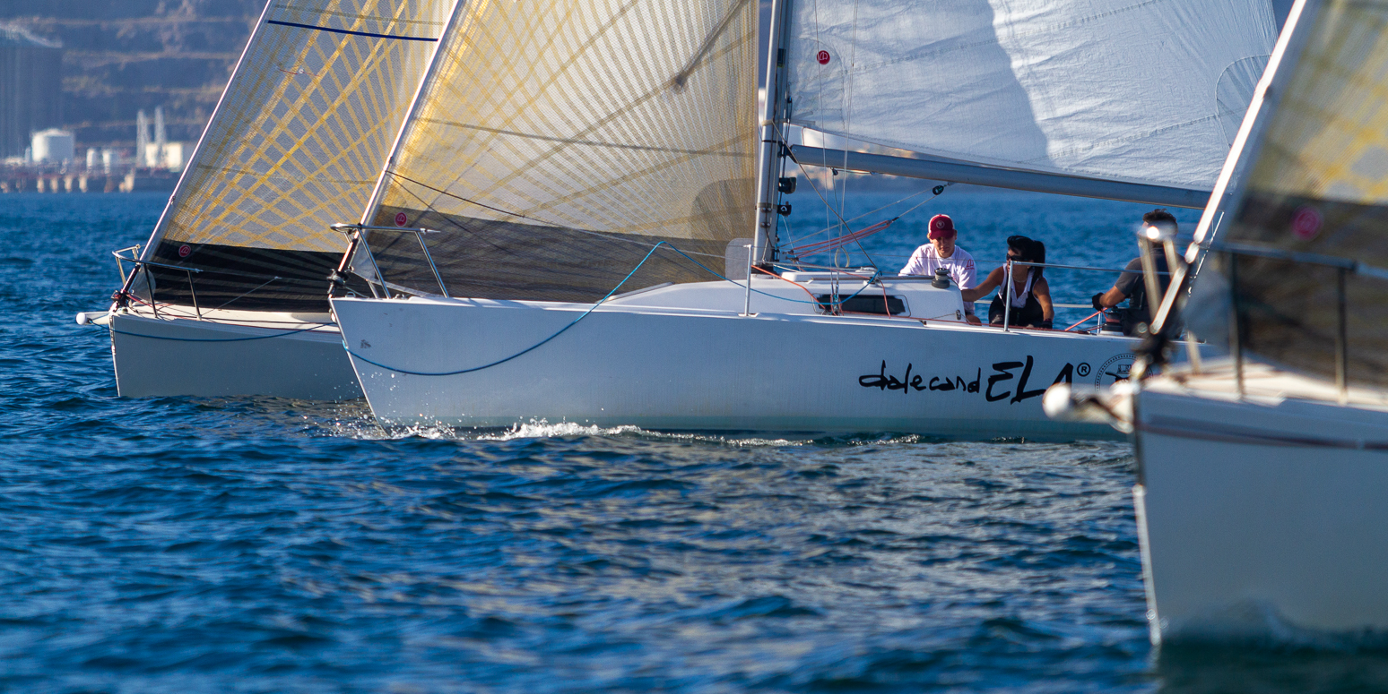 En la competida clase J80, el Mandovi dalecandELA logró imponerse en la general con un total de 10 puntos