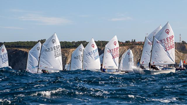 Tomaron parte cerca de 200 jóvenes regatistas en una cita clásica en el calendario. Foto: RCMA-RSC
