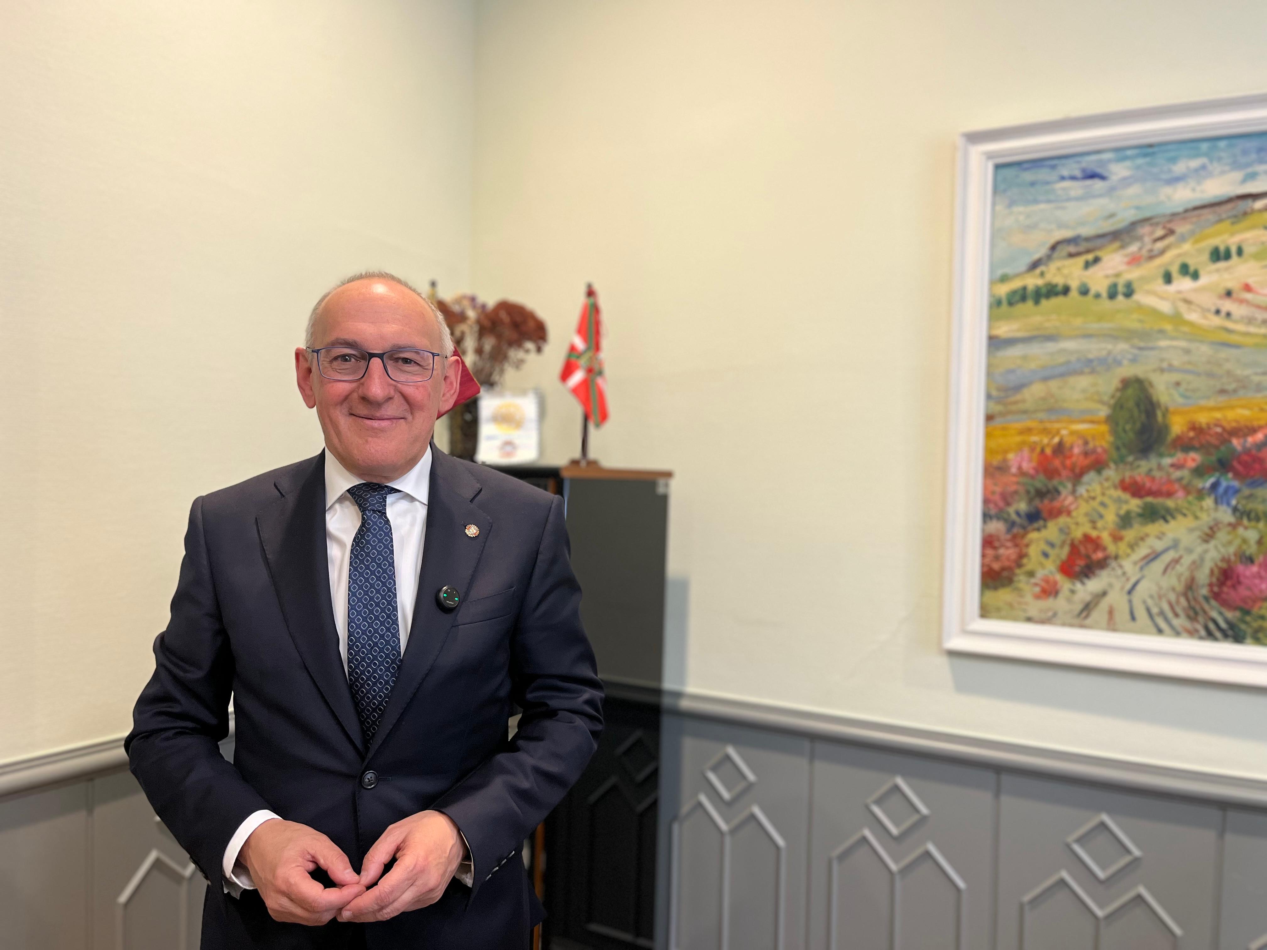 Ramiro González, diputado general de Araba