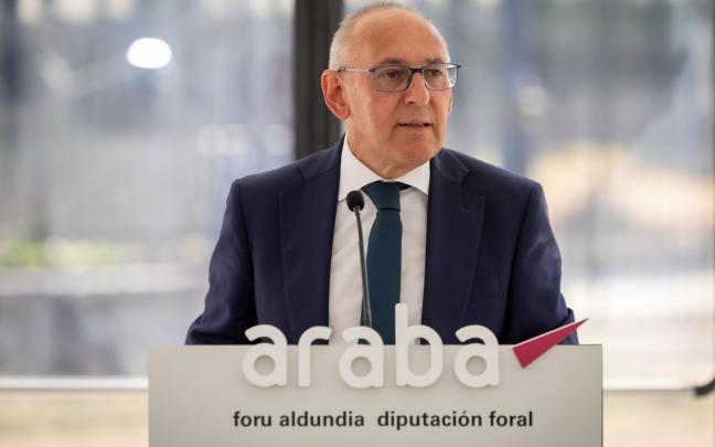 El diputado general alavés, Ramiro González / DFA