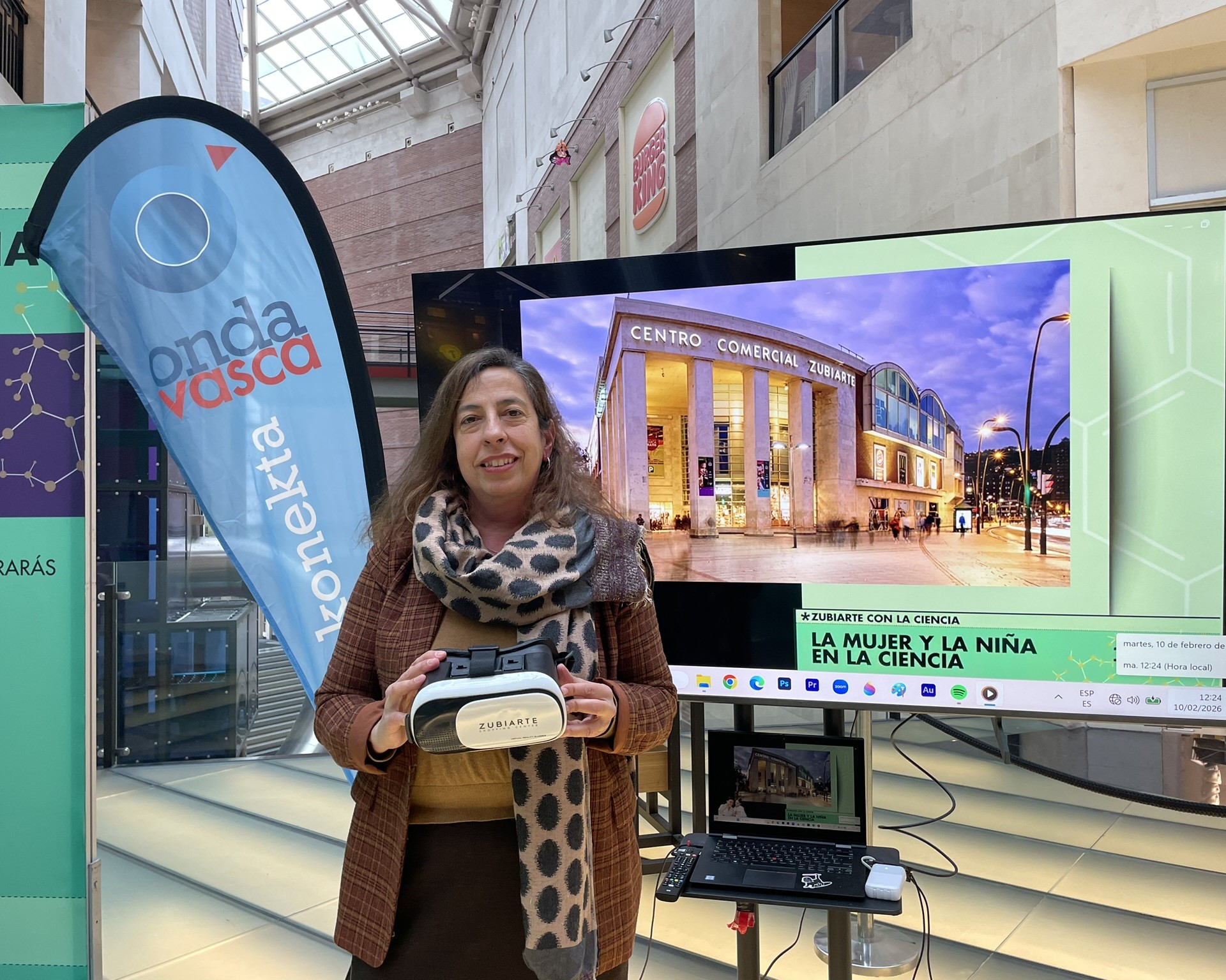 Raquel Conejo, directora del centro comercial Zubiarte