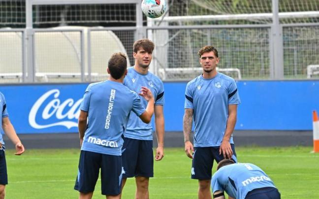 La Real prepara en Zubieta el amistoso del viernes. NOTICIAS DE GIPUZKOA