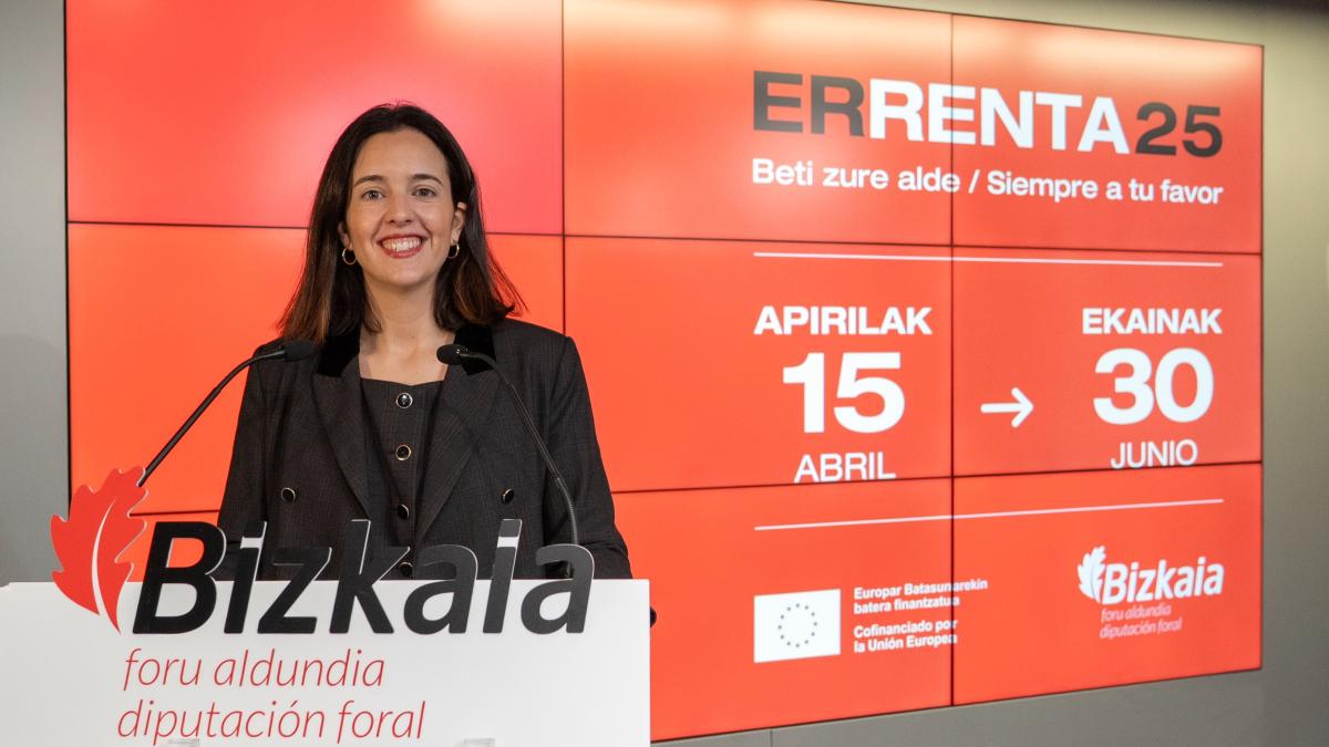 El 15 de abril comienza en Bizkaia el plazo para presentar la declaración de la renta por vía digital, telefónica y presencial