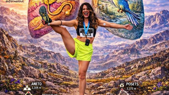 Cartel del reto "Respirar la vida" de Miriam Serrano | Imagen cedida