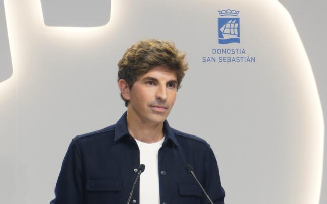 Jon Insausti, alcalde de Donostia, en rueda de prensa | Donostia.eus