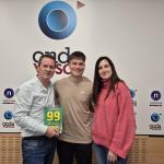 Reysa en los estudios de Onda Vasca