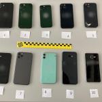 Móviles de alta gama incautados en el aeropuerto de Loiu | Guardia Civil de Bizkaia