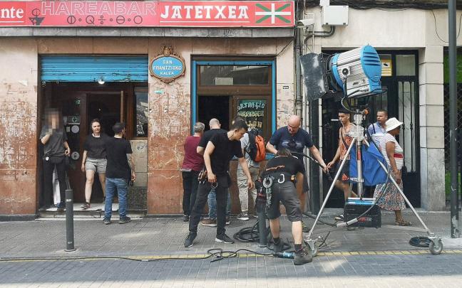 Rodaje de la serie en localizaciones anteriores en Bilbao | Pablo Viñas Rodaje de la serie en localizaciones anteriores en Bilbao | Pablo Viñas