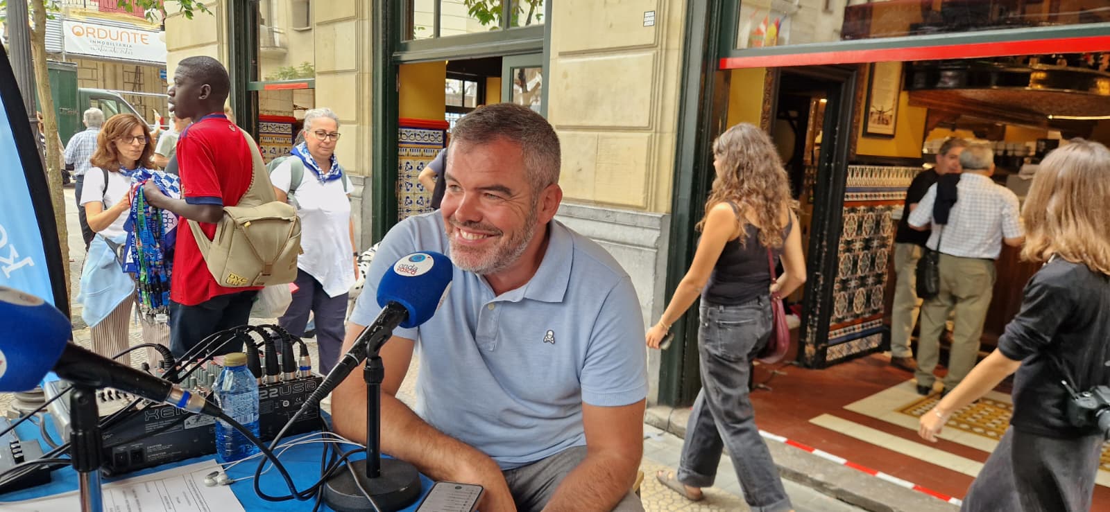 Borja Rodrigo ha dejado sus impresiones sobre cómo va este verano la ACT que preside en los micrófonos de ONDA VASCA