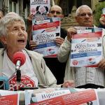 Rosa García, integrante de la plataforma Stop Desahucios. Archivo