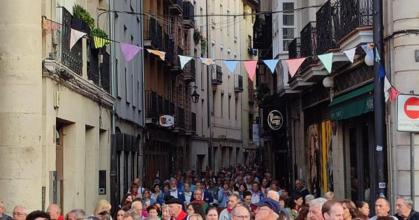 Procesión del Rosario de la Aurora. ASIER VERA