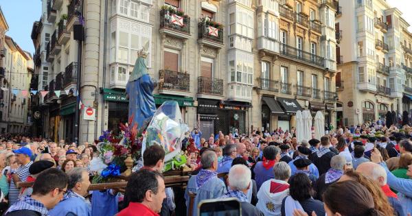 Procesión del Rosario de la Aurora. ASIER VERA
