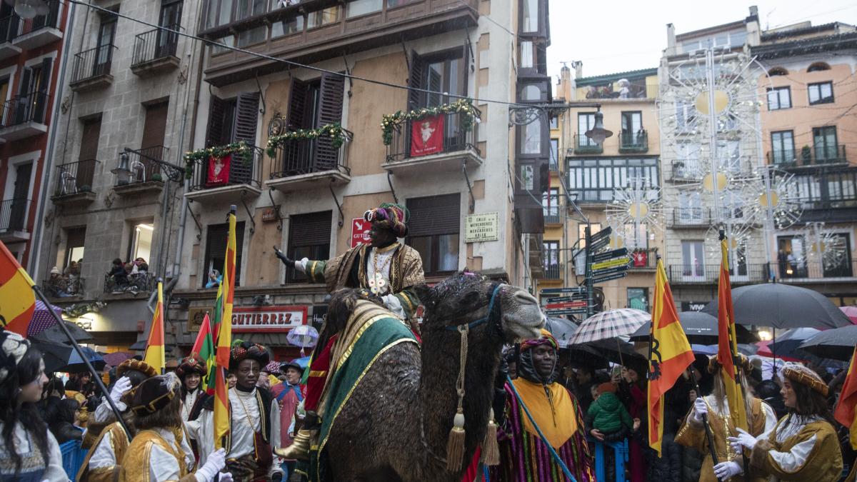 Cabalgata de los Reyes Magos en Pamplona. PAMPLONA.ES