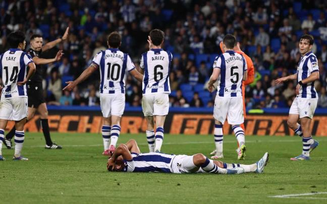 Un lance del Real Sociedad-Celta de la temporada pasada. REALSOCIEDAD