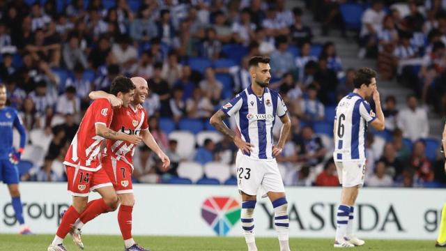 La Real se juega tres puntos importantes contra el Rayo. JAVI COLMENERO