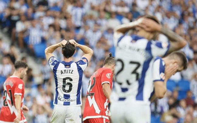 La Real se medirá al Rayo este domingo. JAVI COLMENERO
