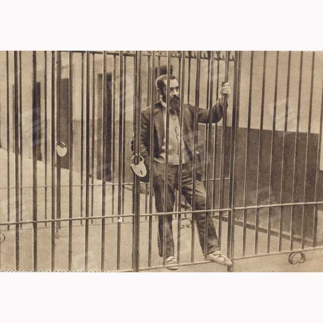 Sabino de Arana en la cárcel de Larrinaga