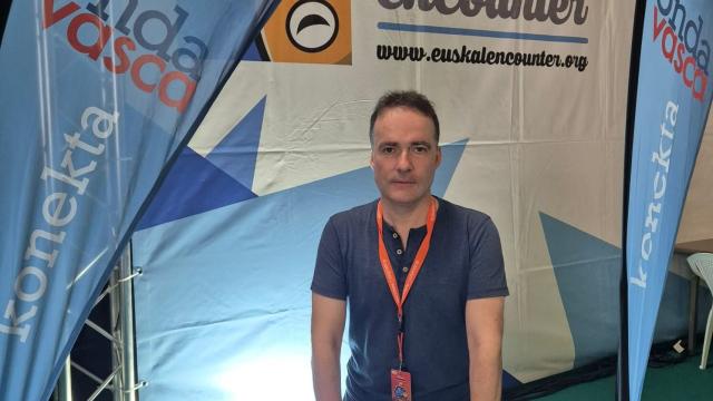 Sabino San Vicente, director de la Euskal Encounter. ONDA VASCA