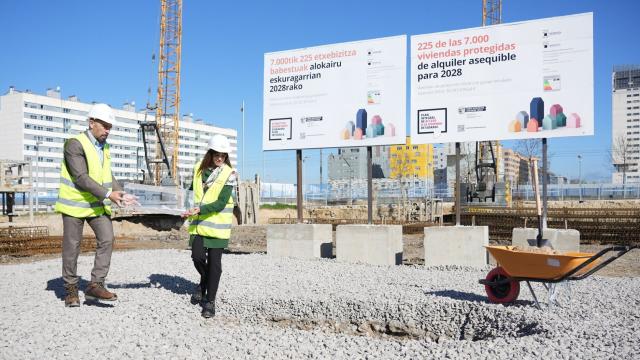 Arrancan las obras de las 225 VPO de alquiler en Salburua Jorge Muñoz