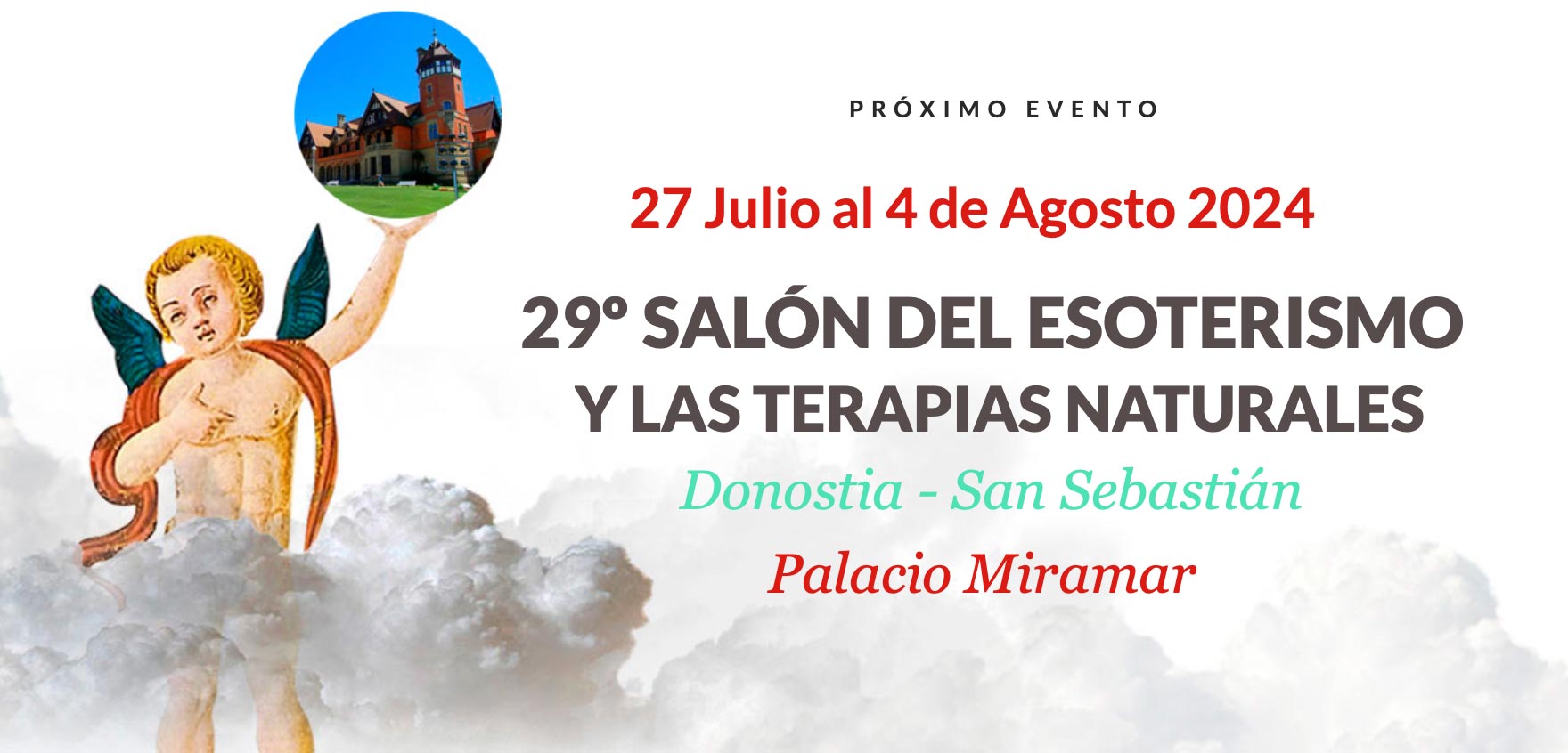 Cartel de este año del Salón del Esoterismo y las Terapias Naturales de Donostia