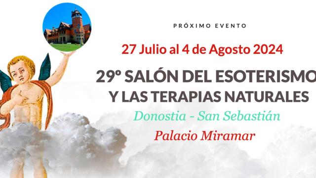 Cartel de este año del Salón del Esoterismo y las Terapias Naturales de Donostia