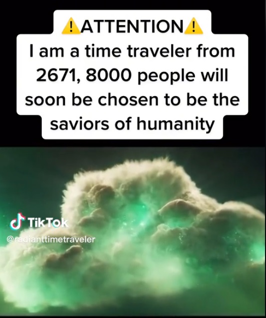 Captura del perfil de Tiktok de Eno Alaric, @radianttimetraveler Captura del perfil de Tiktok de Eno Alaric, @radianttimetraveler