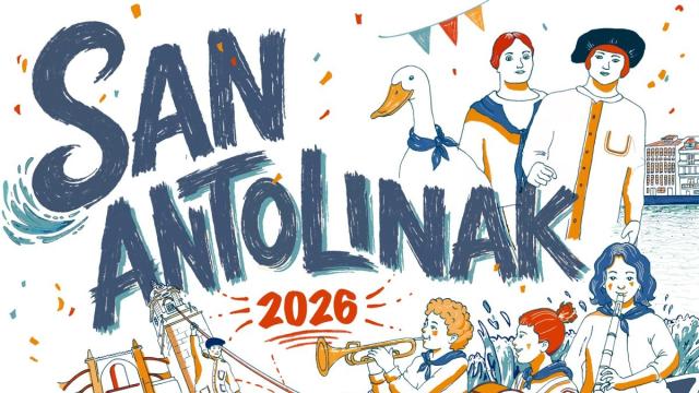 Cartel de las fiestas de San Antolín. / Ayuntamiento de Lekeitio