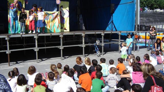 Las y los más pequeños tendrán un notable protagonismo en esta edición de fiestas de Gallarta. E. Z.