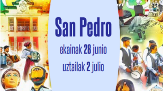 Cartel de las fiestas de Sopela 2023