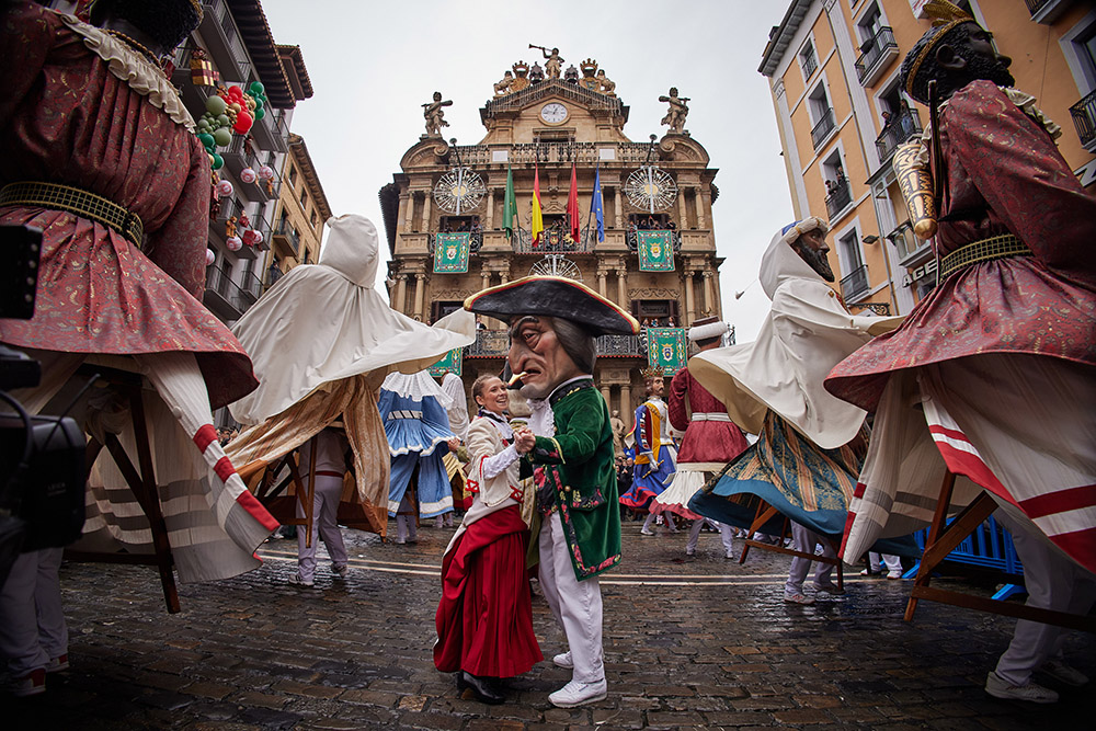 Una celebración anterior de San Saturnino. Foto: Ayuntamiento de Pamplona