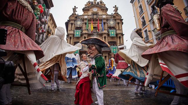 Una celebración anterior de San Saturnino. Foto: Ayuntamiento de Pamplona