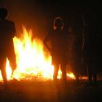 Hoguera de San Juan en Laudio. Foto: Ayuntamiento de Laudio