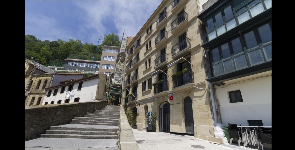 Hotel SANSEbay de Donostia, en una imagen de archivo