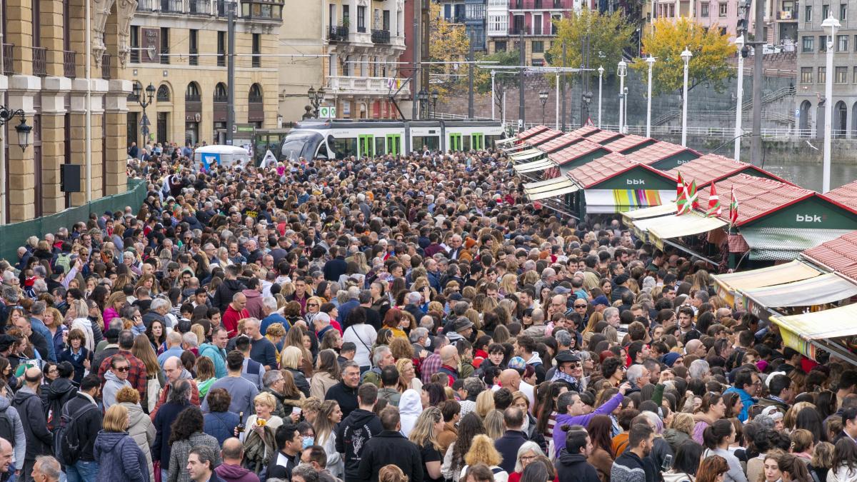 Imagen de archivo de la feria de Santo Tomás de Bilbao | Bilboko Udala